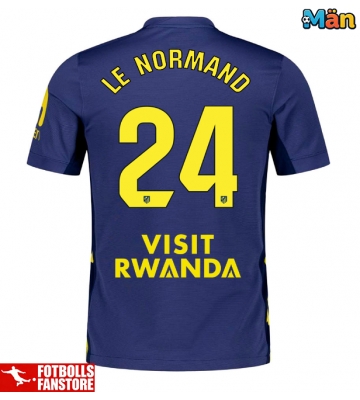 Atletico Madrid Robin Le Normand #24 Bortatröja 2025-26 Kortärmad